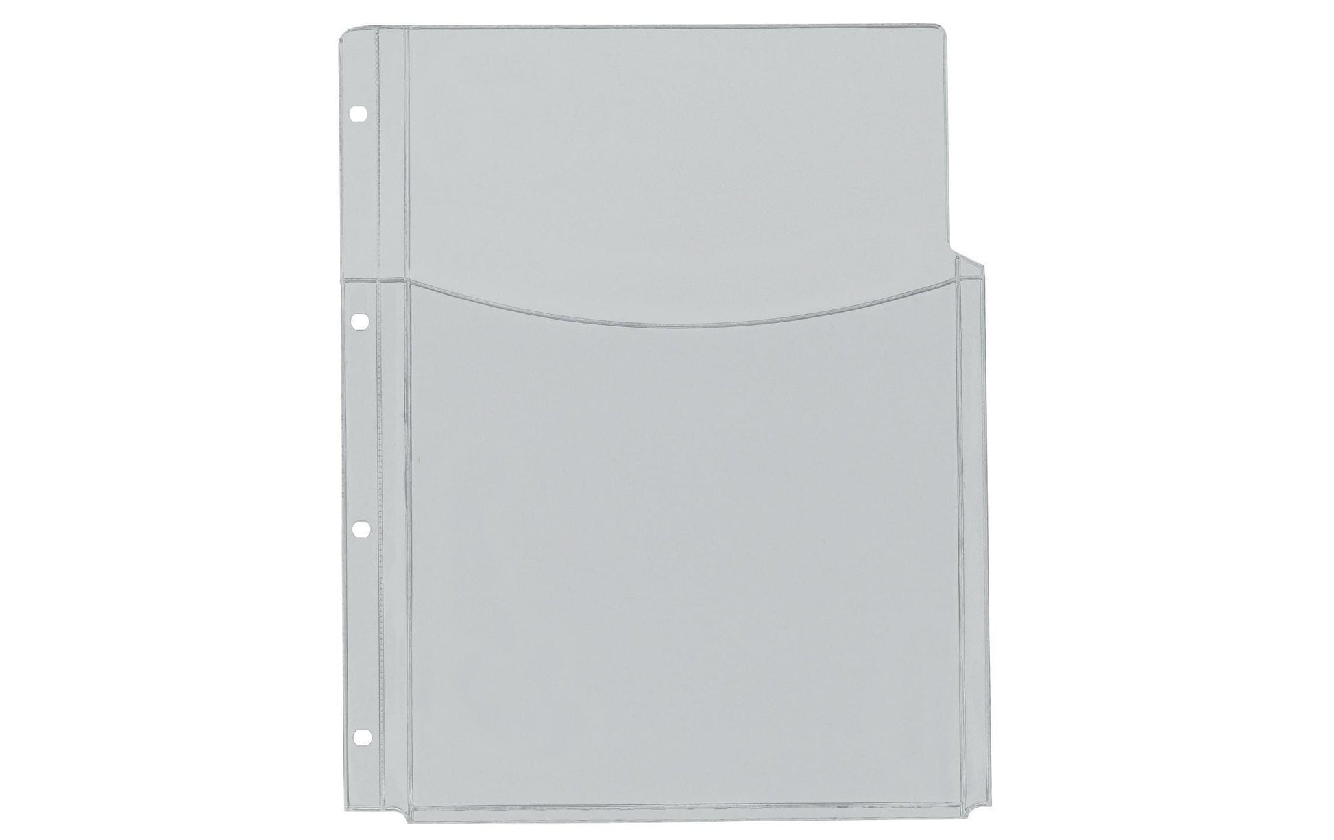 Kolma Sichtmappe A4 – Transparent, Kunststoff, Glänzend, 180 µm, 5er-Pack, 100% Rezyklierbar