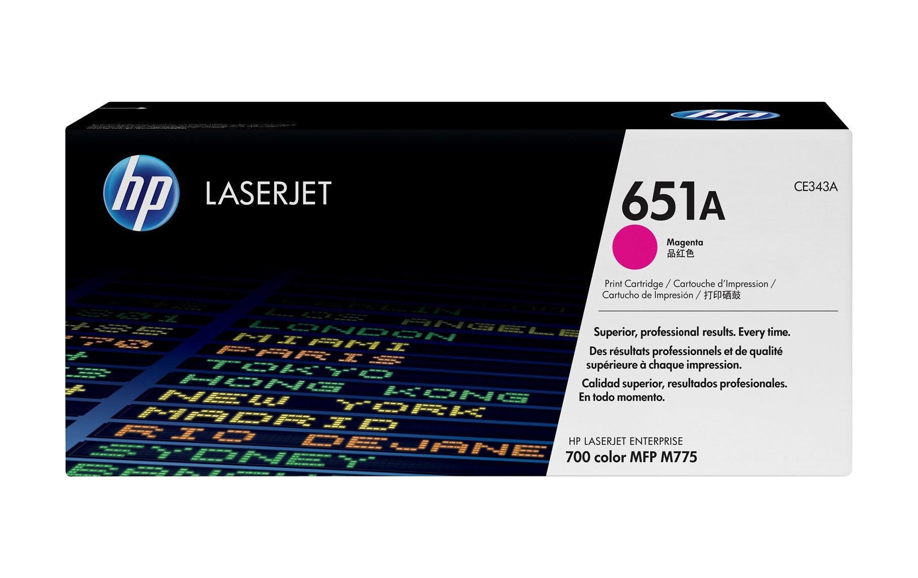 HP Toner 651A – magenta, 16000 Seiten