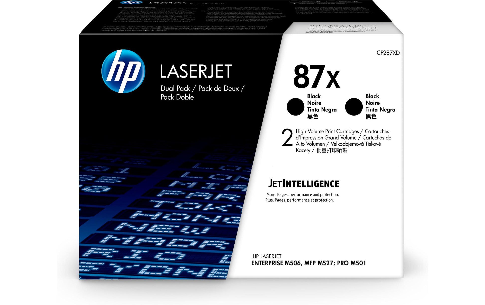 HP Toner-Multipack 87X – Schwarz, 18000 Seiten