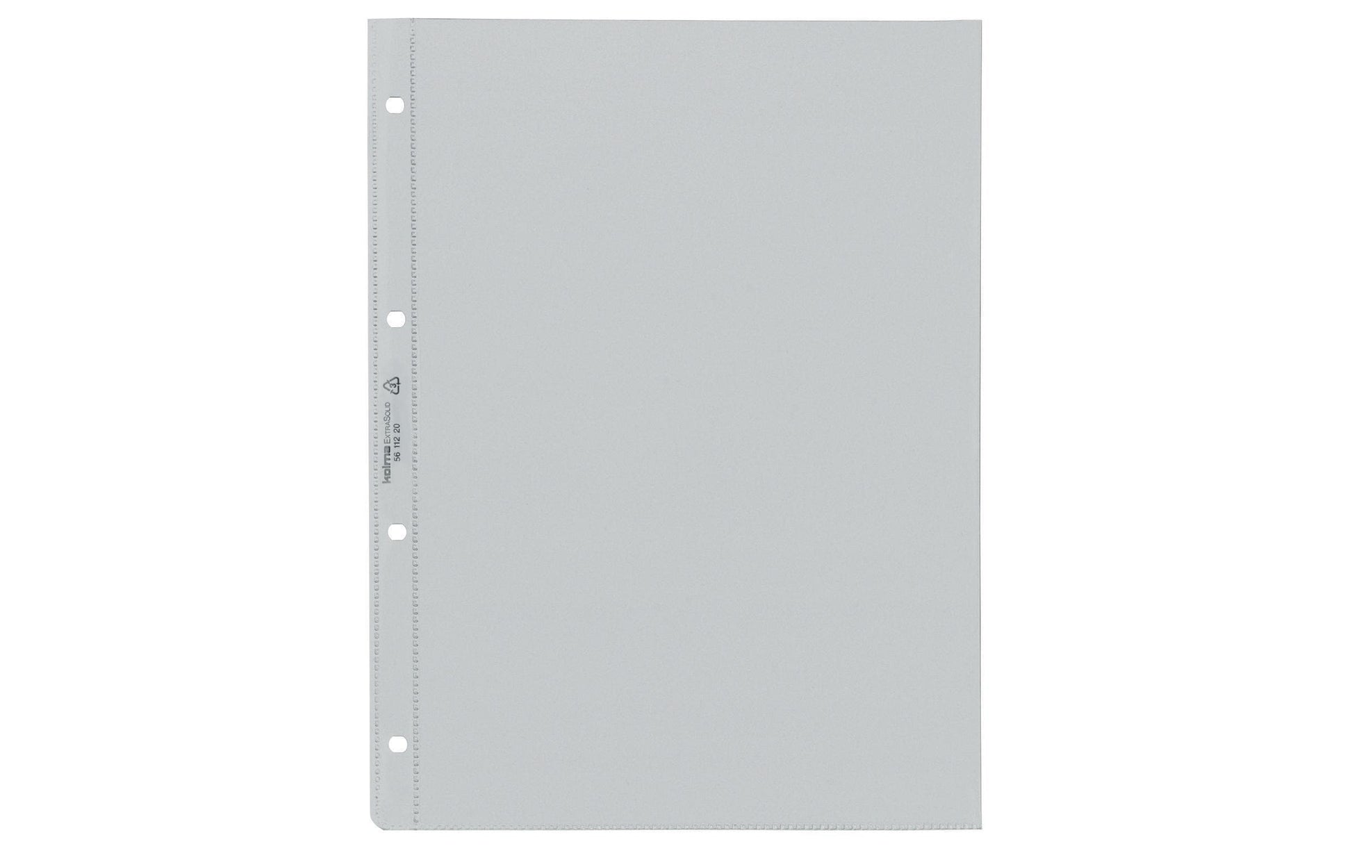 Kolma Sichtmappe A4 – transparent, Kunststoff, glänzend, 140 µm, 100er-Pack