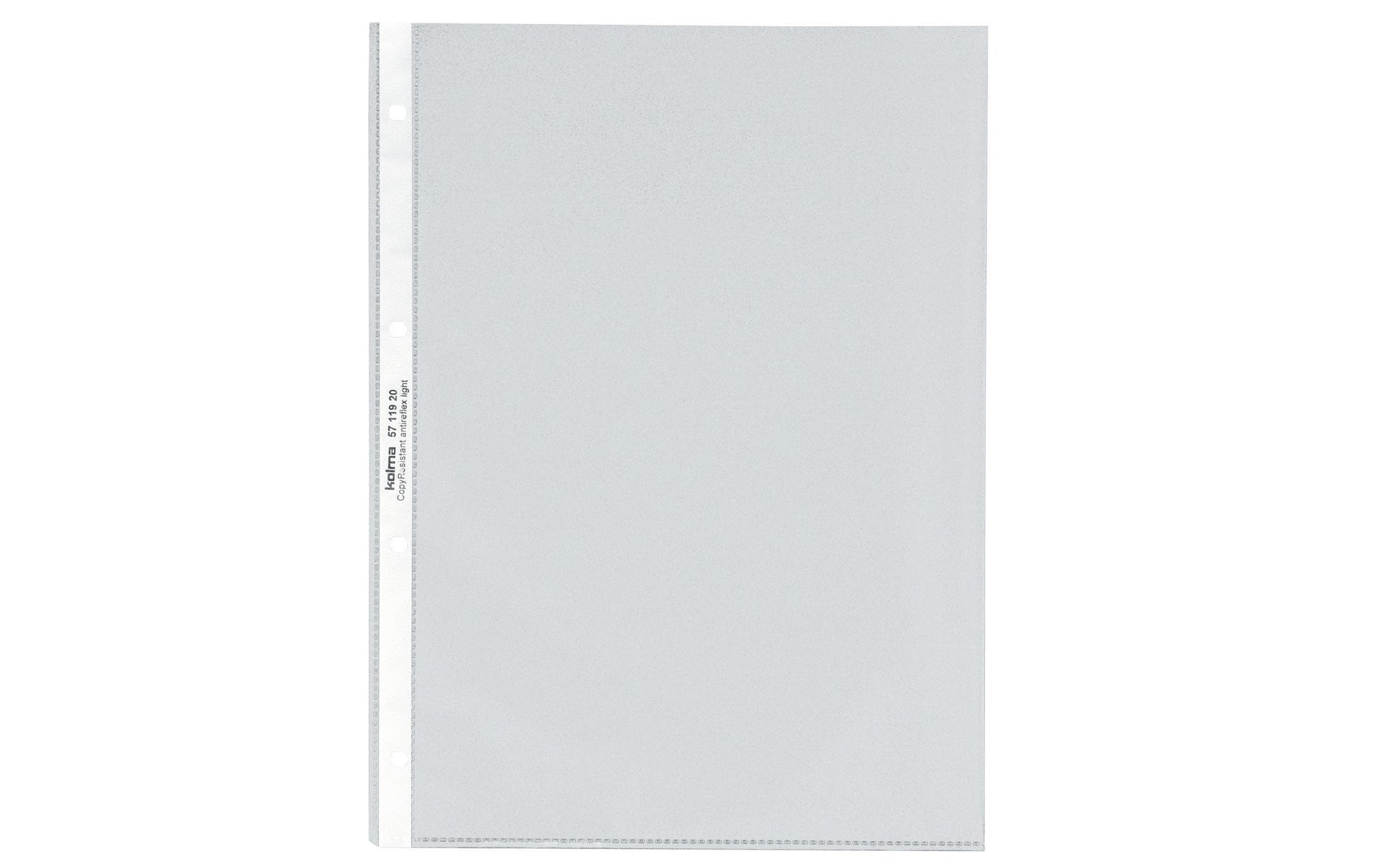 Kolma Sichtmappe A4 – Transparent, Kunststoff, 60 µm, 100er-Pack, 100% Rezyklierbar
