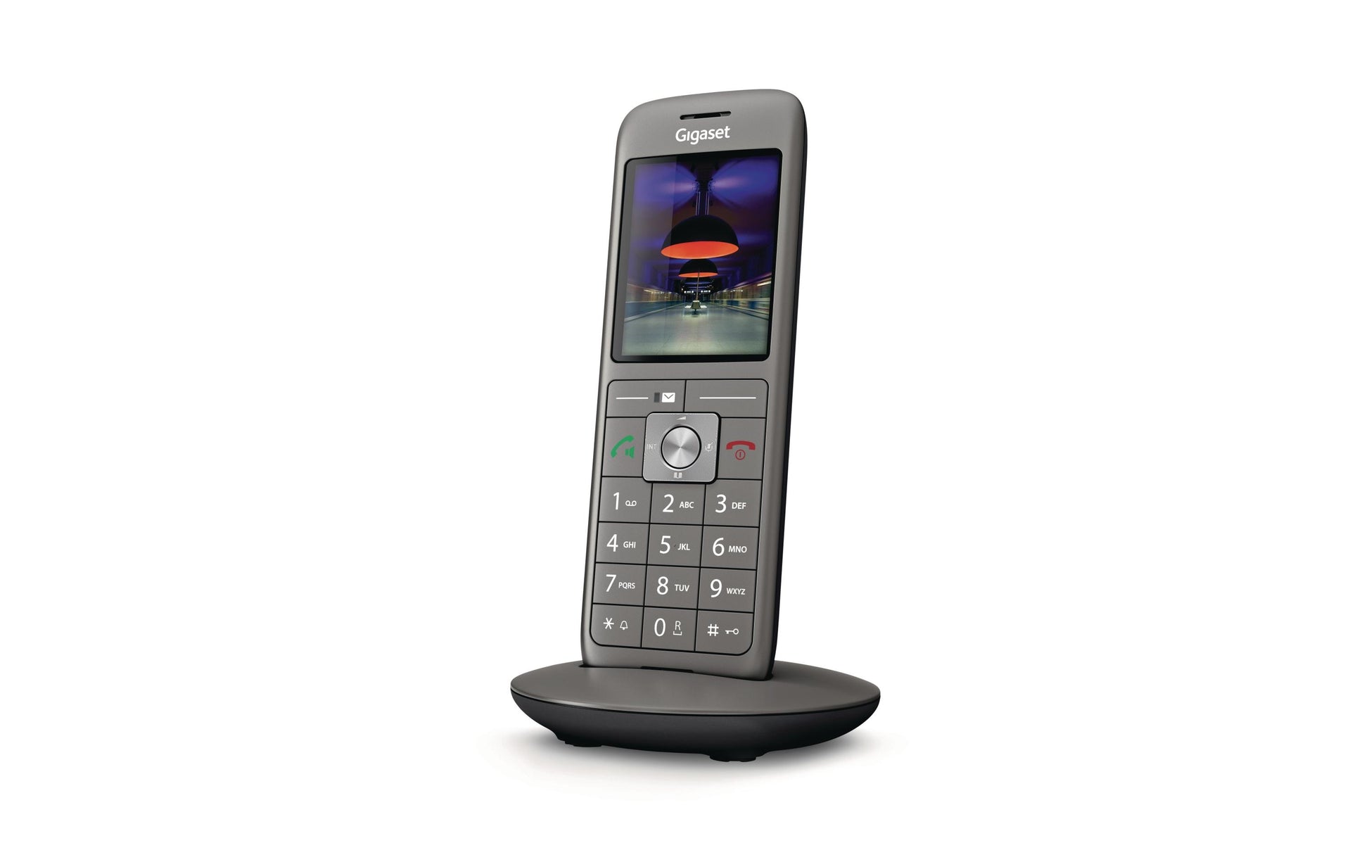 Gigaset CL660 HX – DECT-Telefon mit Basis, 2,4", freisprechen, anthrazit