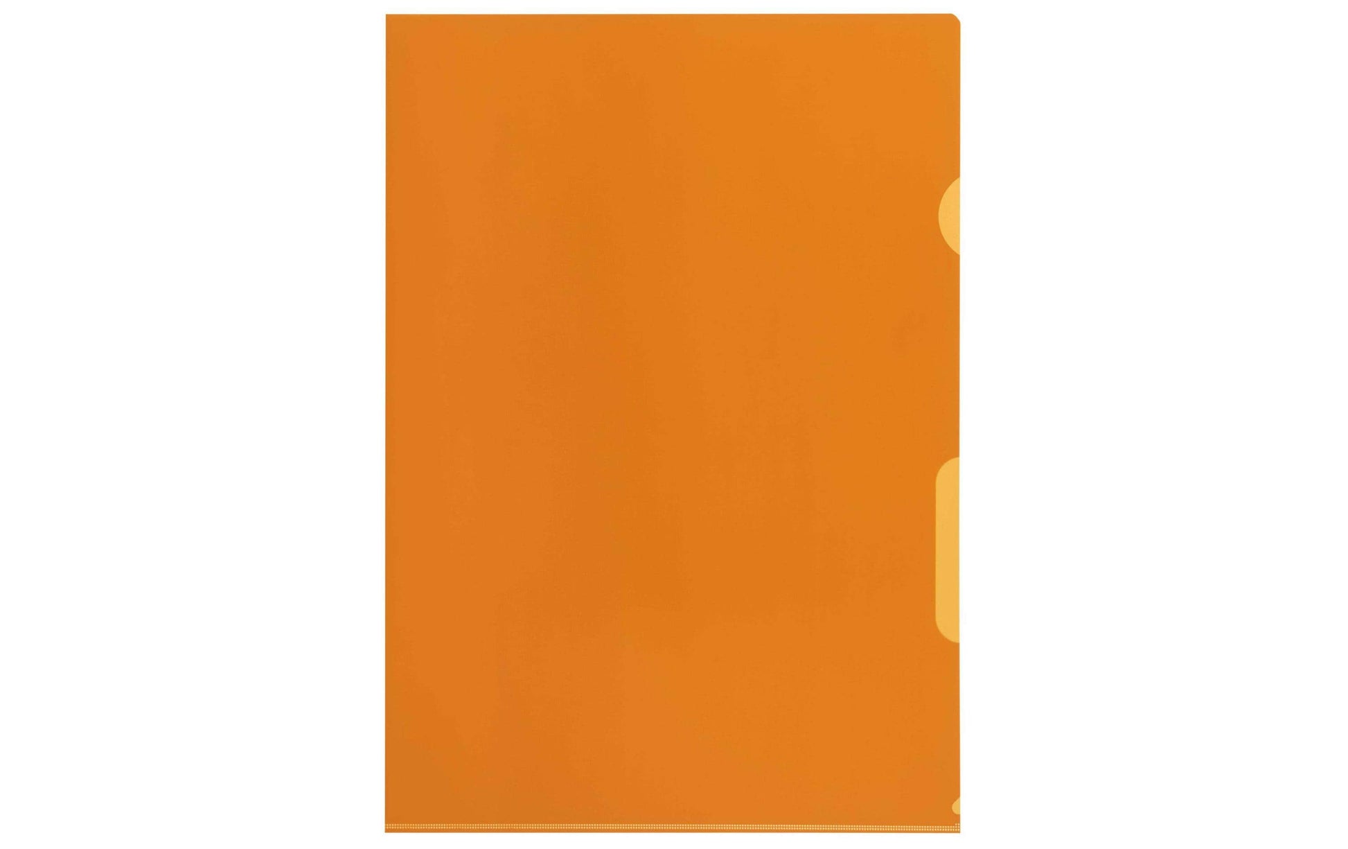 Kolma Sichtmappe A4 – carrot, Kunststoff, matt, 120 µm, 10er-Pack