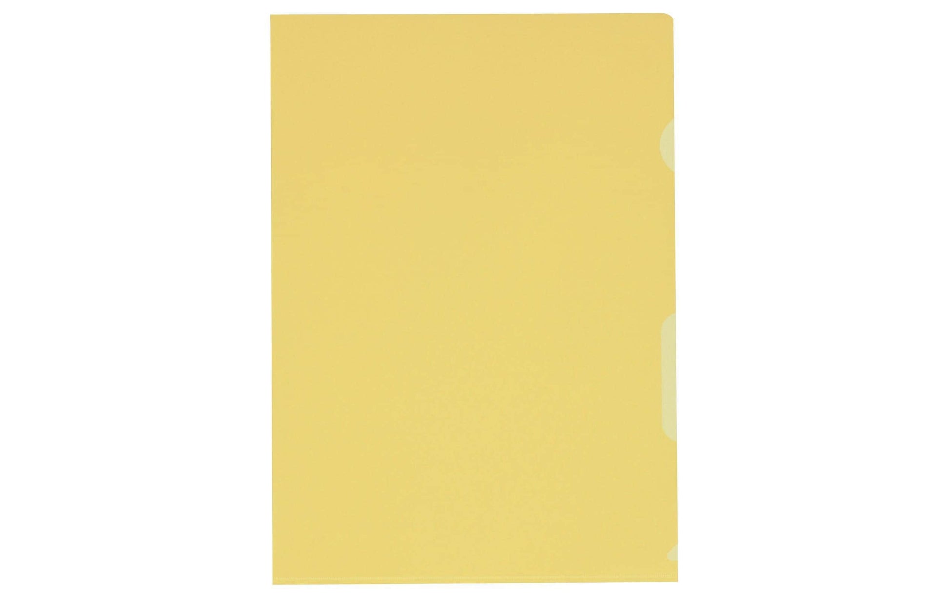 Kolma Sichtmappe A4 – Gelb, Kunststoff, 120 µm, 10er-Pack, 100% Recycelbar