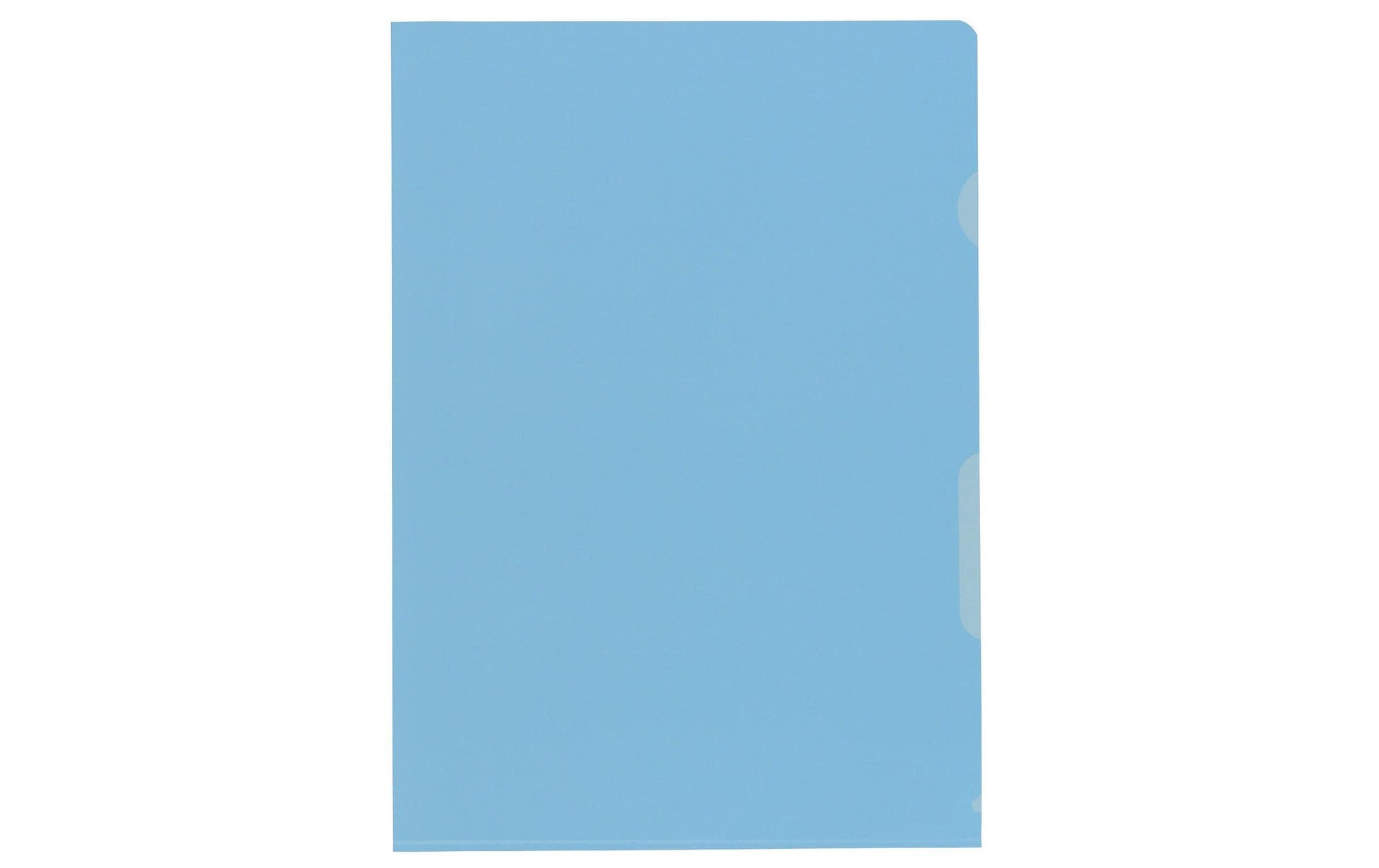 Kolma Sichtmappe A4 – Blau, Kunststoff, Matt, 120 µm, 10er-Pack, 100% Rezyklierbar