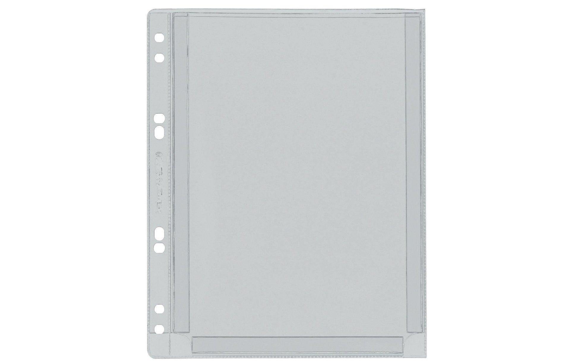 Kolma Sichtmappe A5 – transparent, Kunststoff, glänzend, 180 µm, 5er-Pack