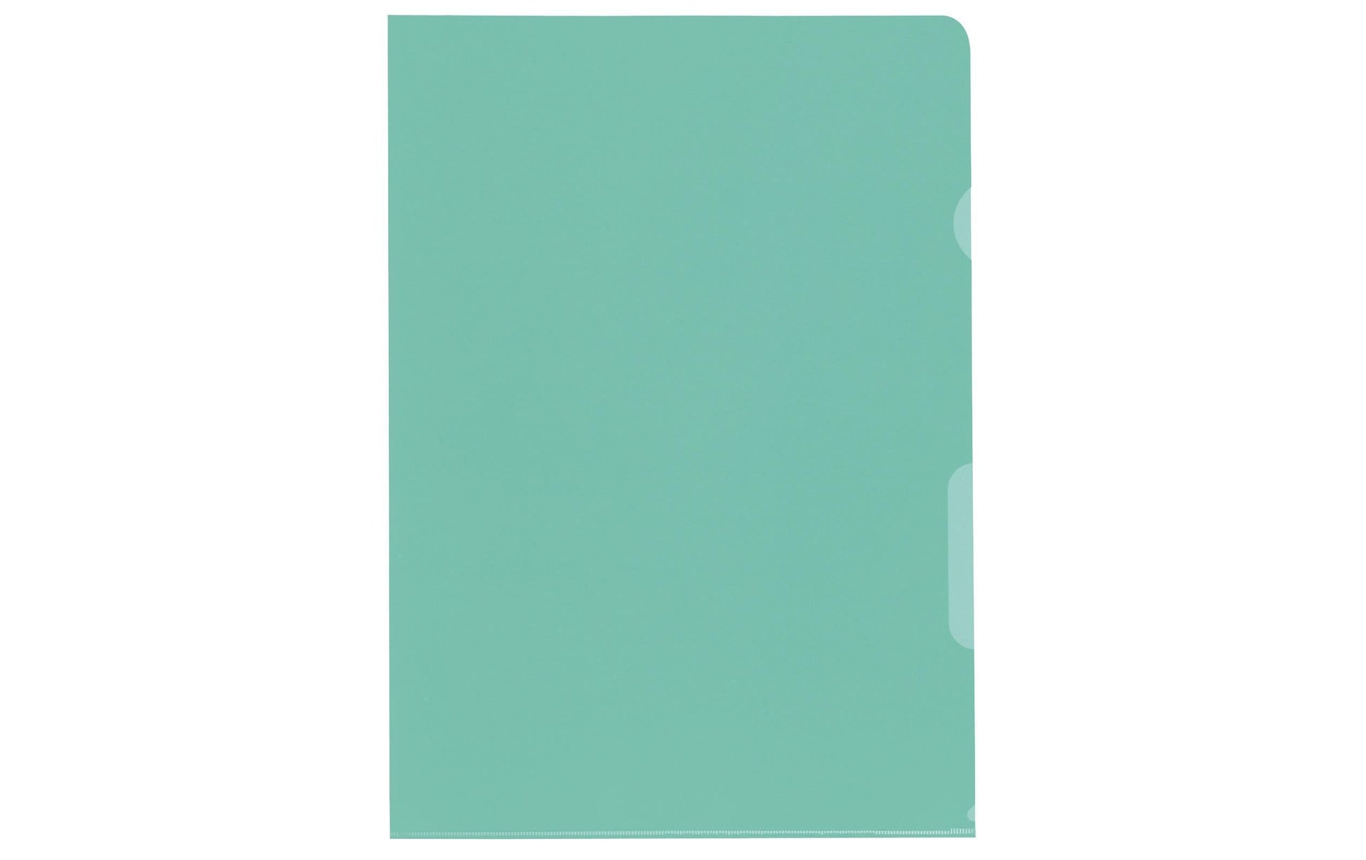 Kolma Sichtmappe A4 – Grün, Kunststoff, 120 µm, 10er-Pack