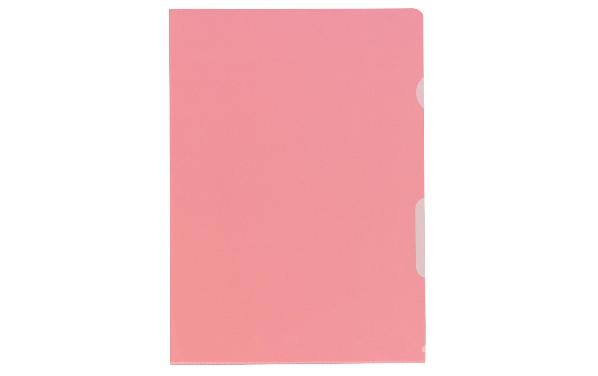 Kolma Sichtmappe A4 – Rot, Kunststoff, Glänzend, 130 µm, 100er-Pack