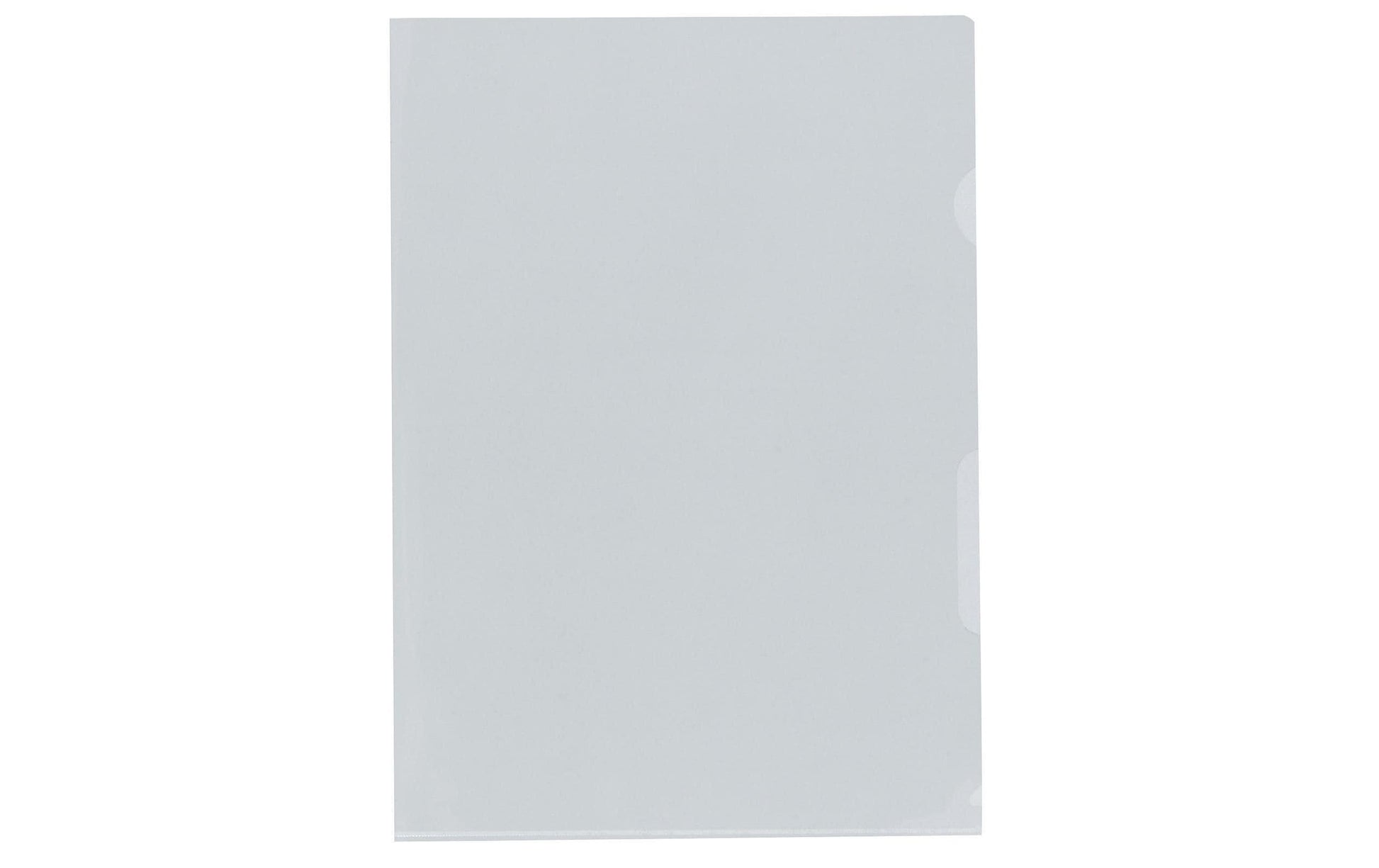 Kolma Sichtmappe A4 – transparent, Kunststoff, glänzend, 130 µm, 10er-Pack