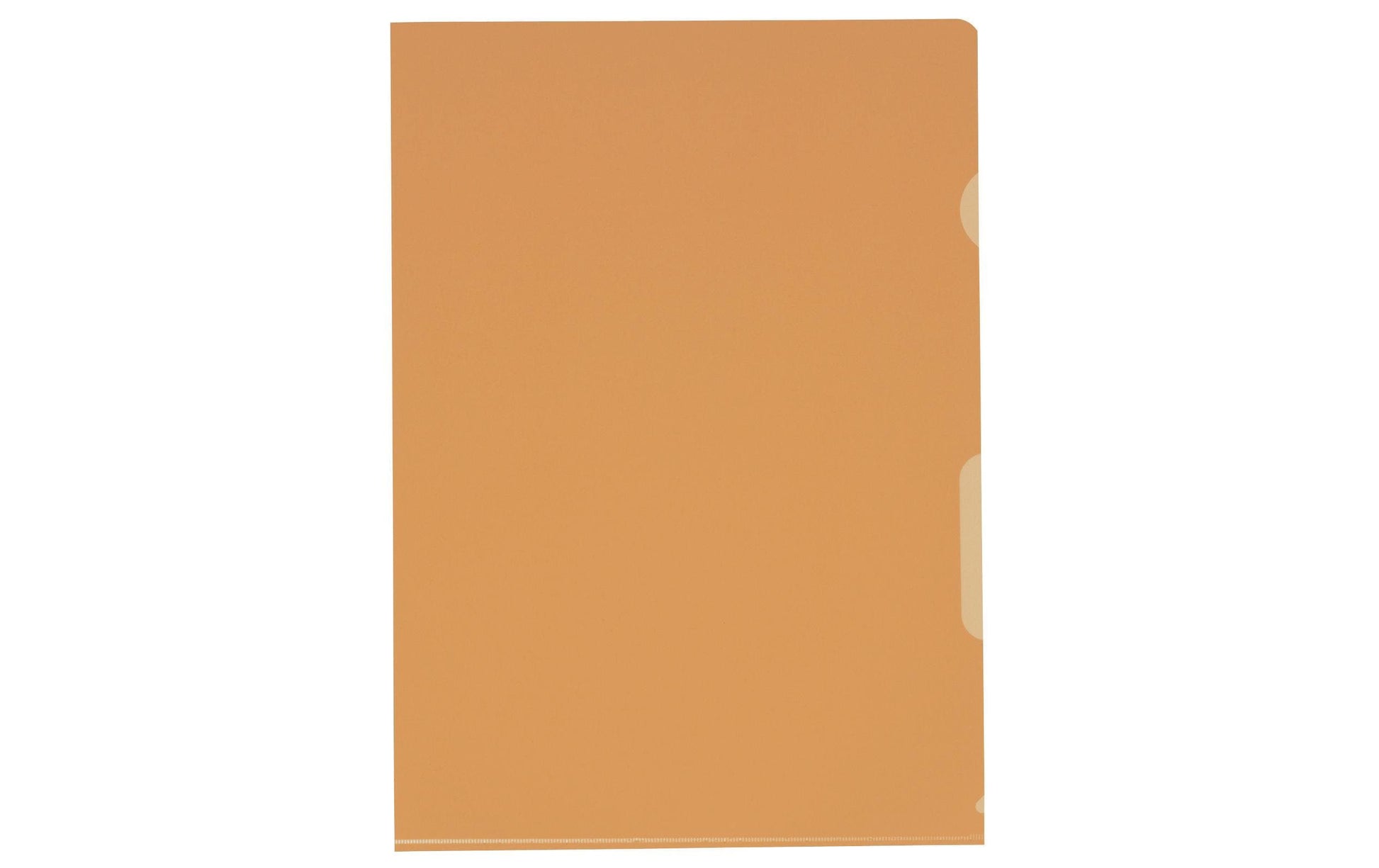 Kolma Sichtmappe A4 – 100er-Pack, Orange, Kunststoff, 120 µm