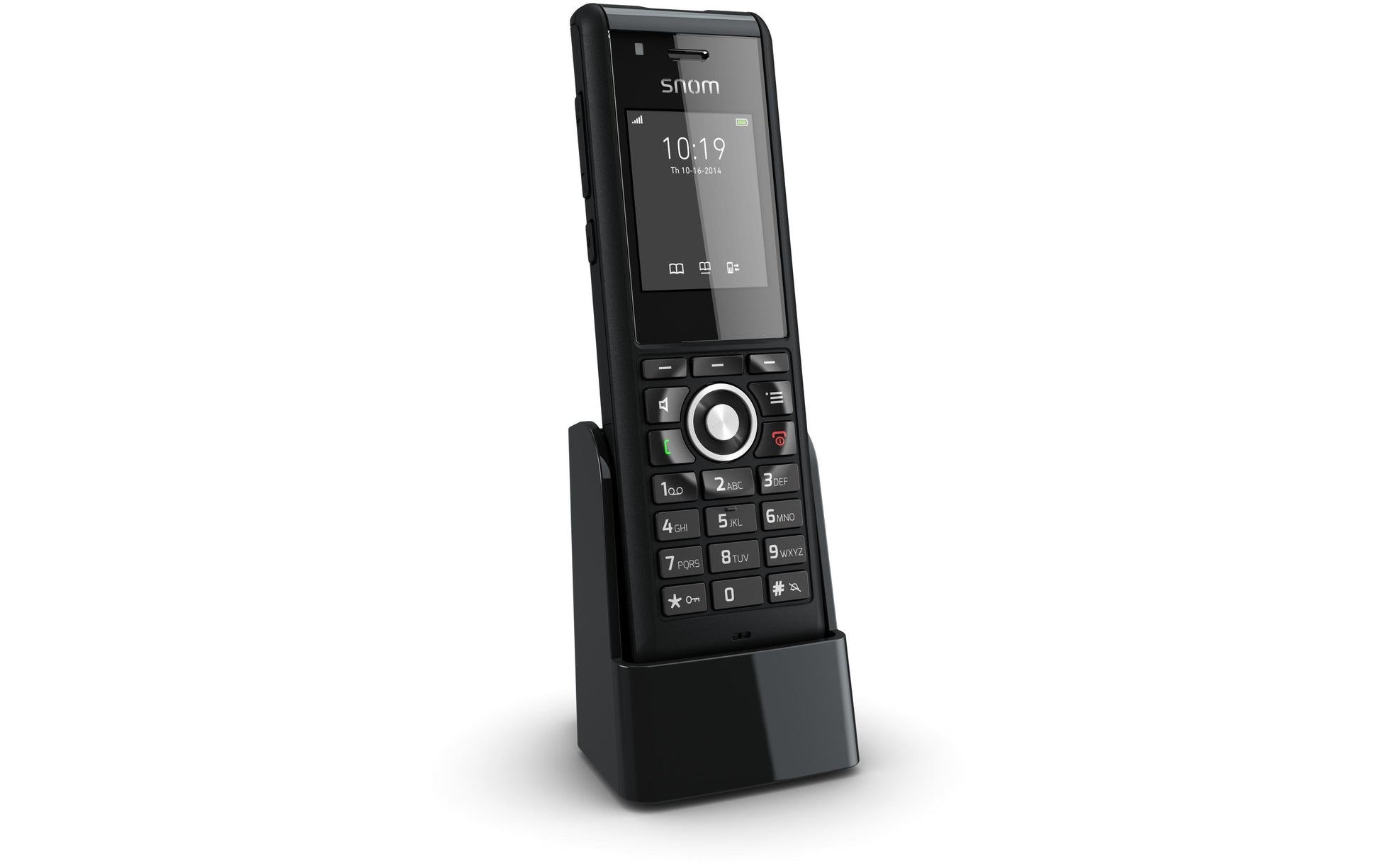Snom M85 – DECT-Mobilteil, IP65, Bluetooth, Schwarz