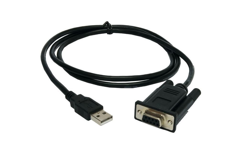EXSYS EX-1301-2F USB-Seriell Konverter USB-A zu RS-232 (DE-9 Buchse) – 1,8 m – für PC