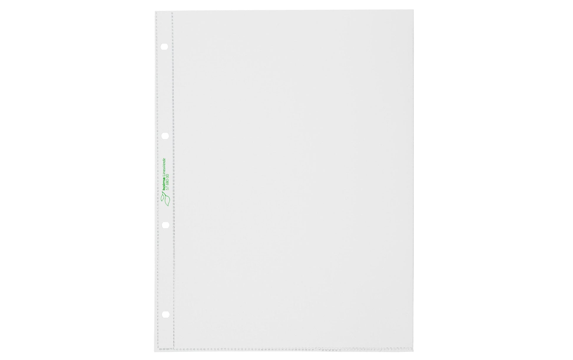 Kolma LineaVerde A4 Sichtmappe – transparent, Polypropylen, 90 µm, 10er-Pack