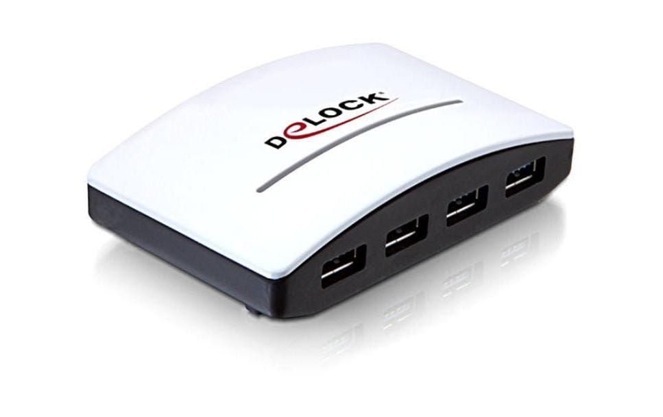 DeLOCK USB-Hub – USB 3.0, 4× USB-A, für Windows/Mac/Linux