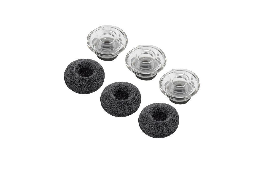 Poly Ohrpassstücke (Schaumstoff, Medium), für Voyager Legend, 3er-Pack