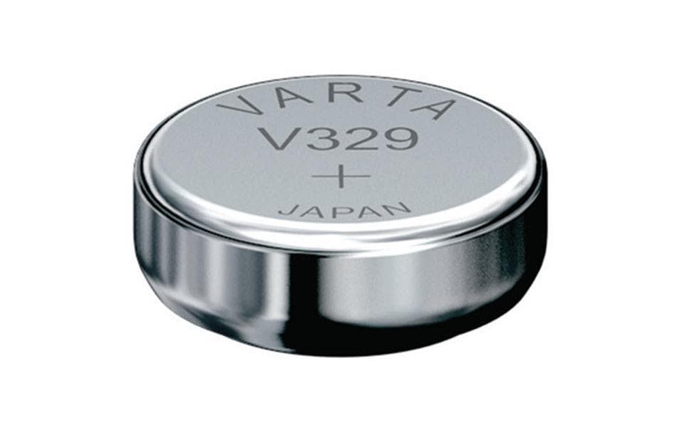 Varta V329 Akku 1,55 V 37 mAh 0,06 Wh Silberoxid – für Uhren
