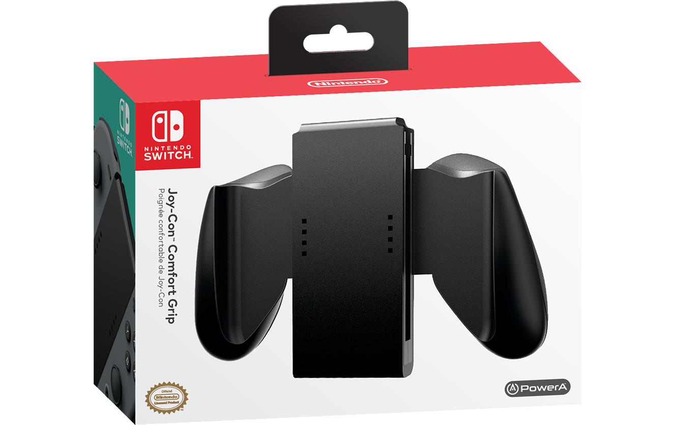 PowerA 1501064 Joy-Con Comfort Grip – Gamepad – Grau – für Nintendo Switch