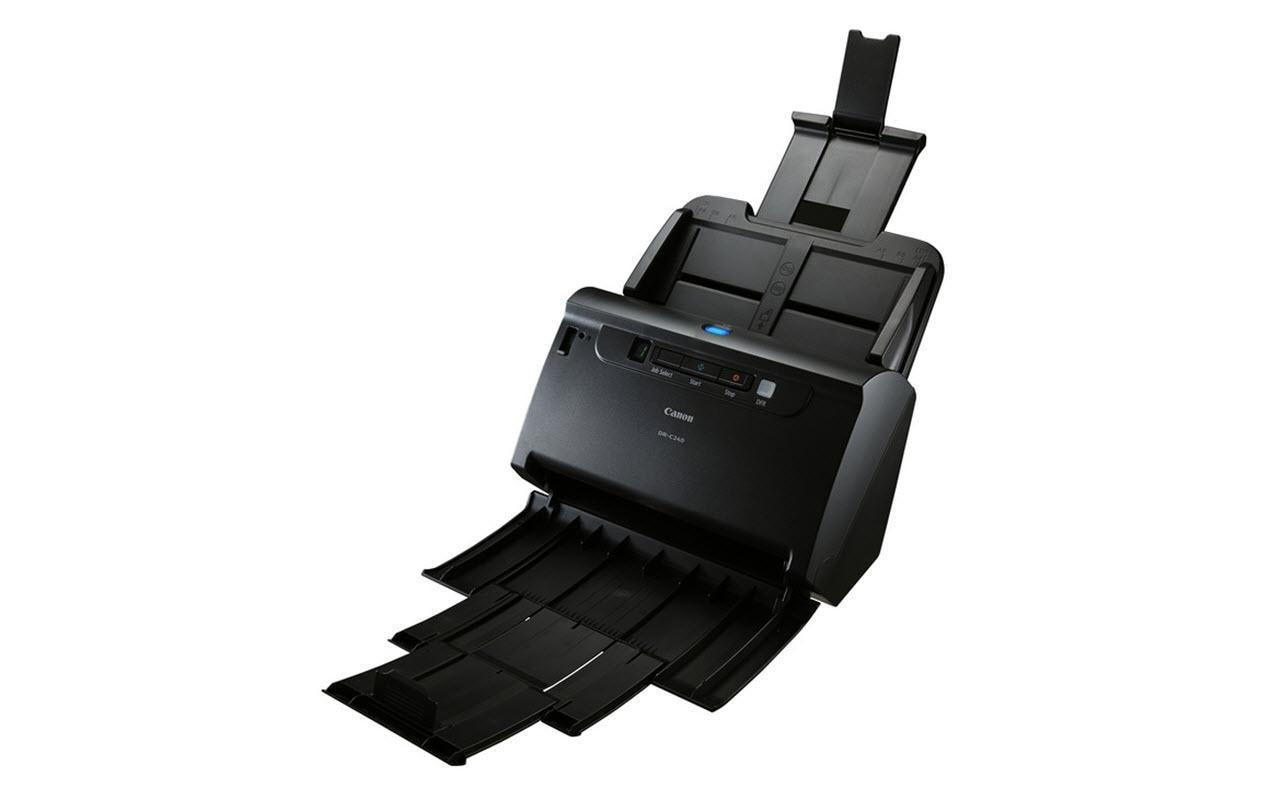 Canon DR-C240 – Dokumentenscanner, A4, 45 Seiten pro Minute, 600 dpi, 60-Blatt ADF, USB