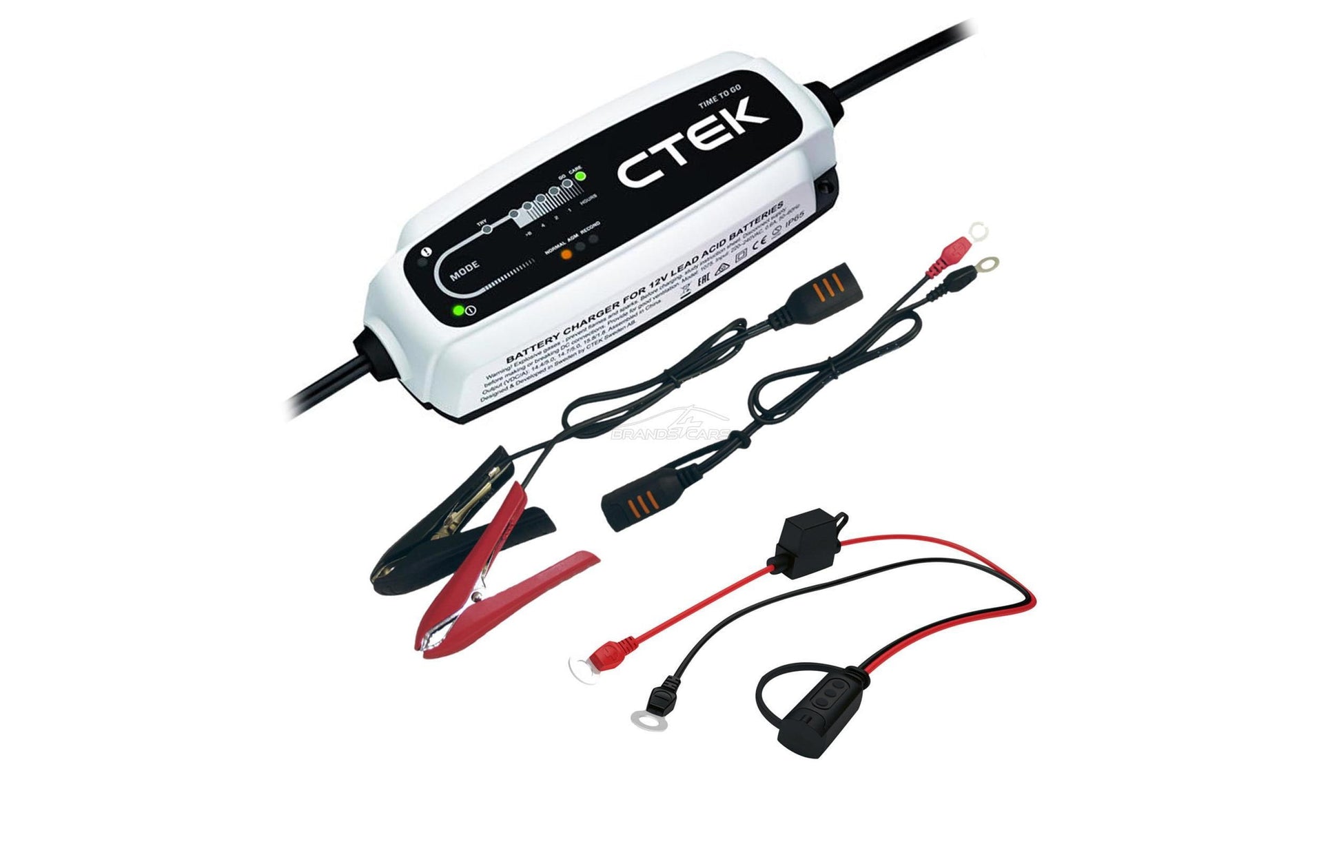 CTEK CT5 Time To Go Ladegerät 12 V 5 A – 20–160 Ah, 5-Stufen, IP65, für Blei (Pb)