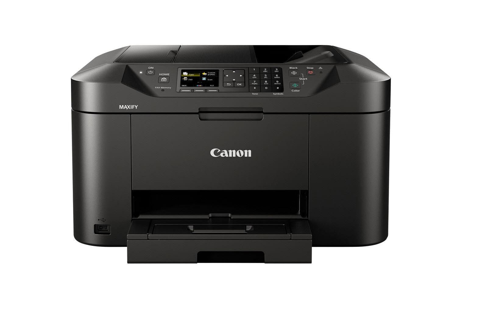 Canon MAXIFY MB2150 – Farbiges Tintenstrahl-MFP A4, 4-in-1 – USB – Duplex – 19 S./Min. S/W, 13 S./Min. Farbe