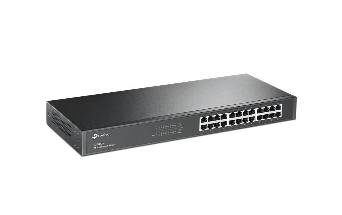 TP-Link TL-SG1024 – Switch – 24×GbE, L2, 19" Rack