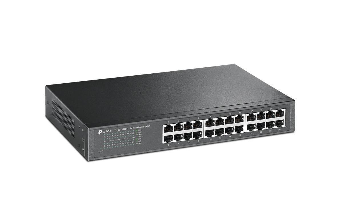 TP-Link TL-SG1024D – Unmanaged Switch – 24× 1G, Desktop