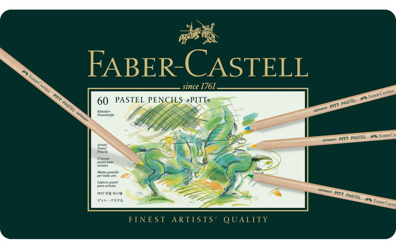 Faber-Castell Buntstift, Mehrfarbig, 60er-Metalletui – Lichtbeständig, PEFC-zertifiziert