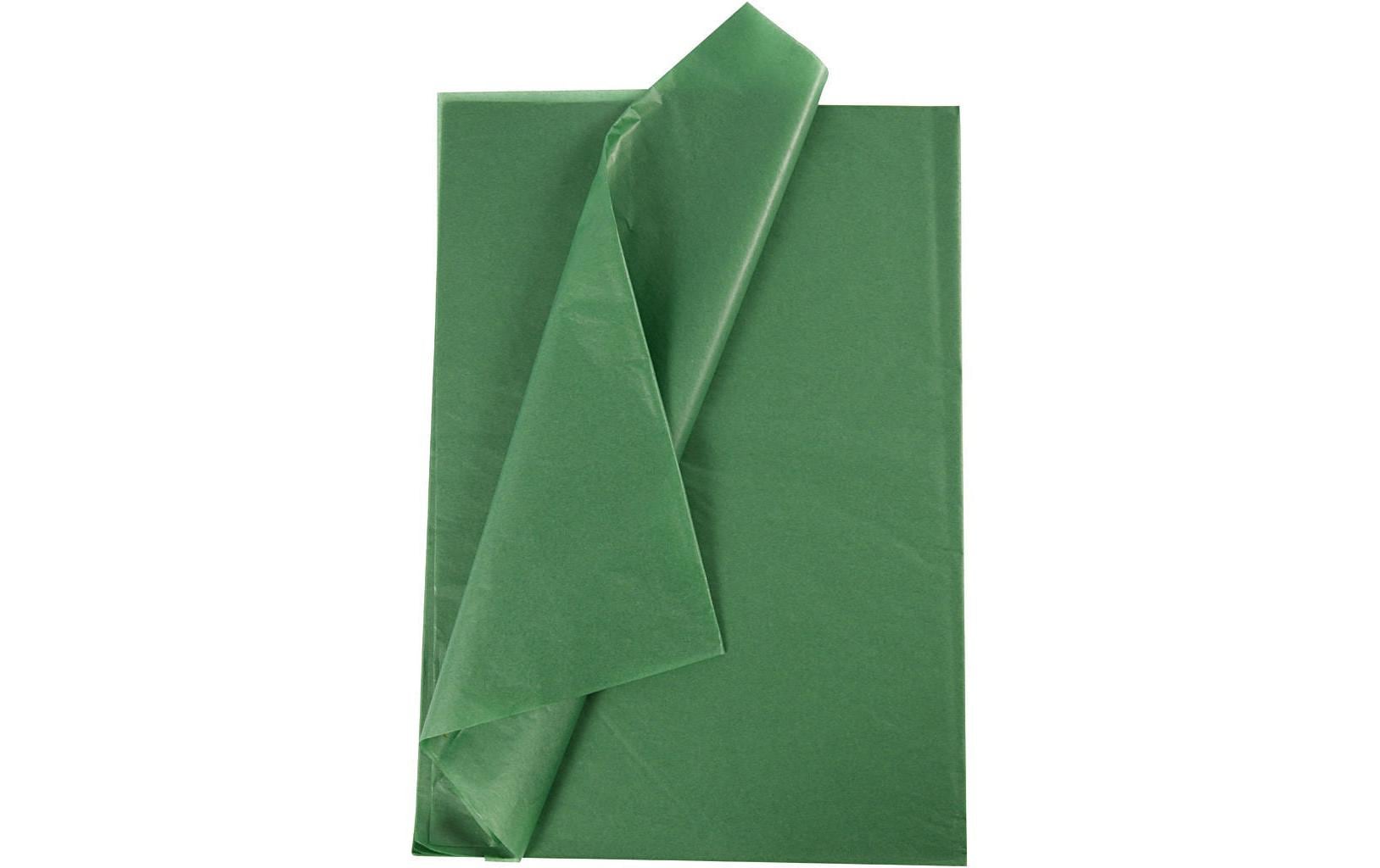 Creativ Company Seidenpapier Grün – 50 × 70 cm, 25 Bogen – 14 g/m²