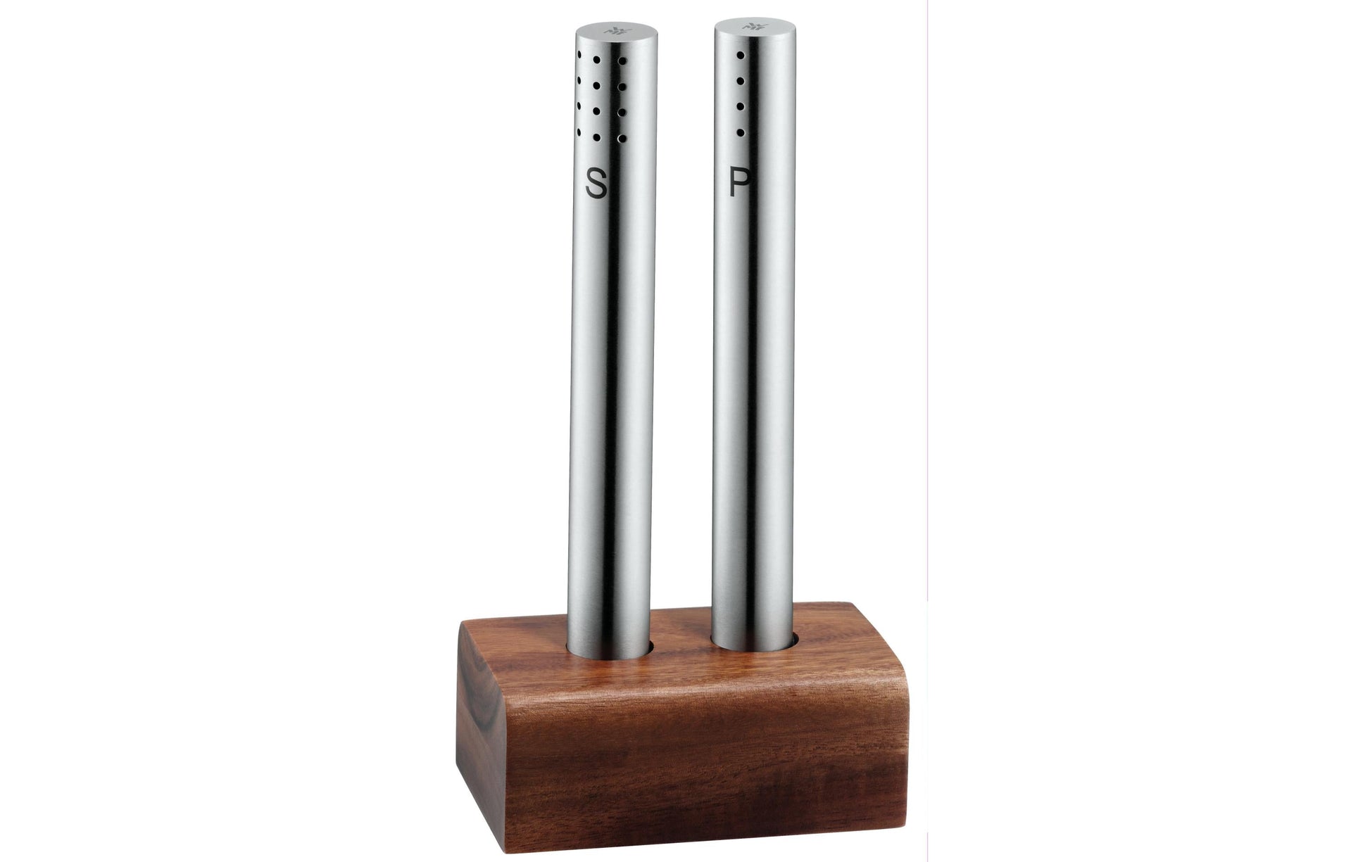 WMF Salz- und Pfeffermühle 15 cm, 2-teilig, Edelstahl/Akazienholz