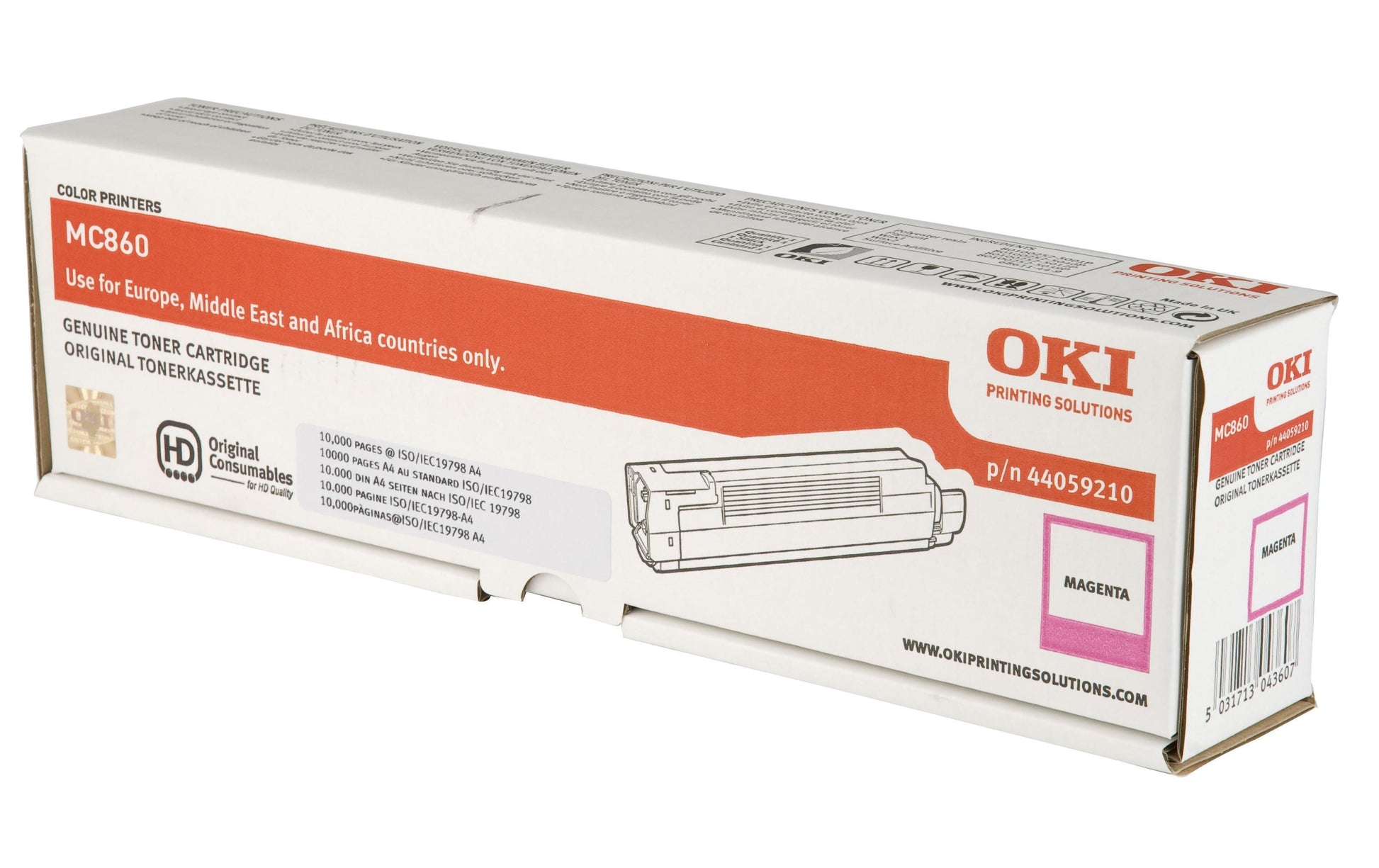 OKI Toner – magenta, 10000 Seiten