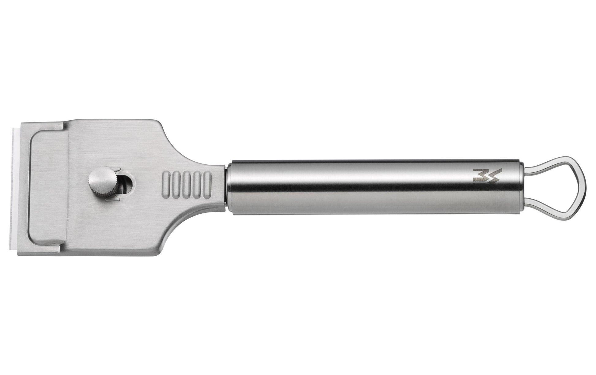 WMF Ceranfeldschaber PROFI PLUS – Edelstahl – Silber – für Glaskeramik – 1 Stk. – 19,5 × 5,0 cm