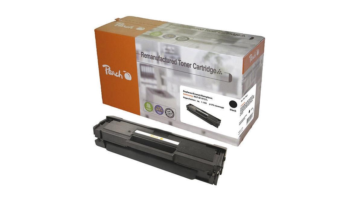 Peach PT343 (MLT-D101S) Schwarz Toner – Kompatibel – 1'500 Seiten – für Samsung ML-2160/ML-2161/ML-2162 u. a.