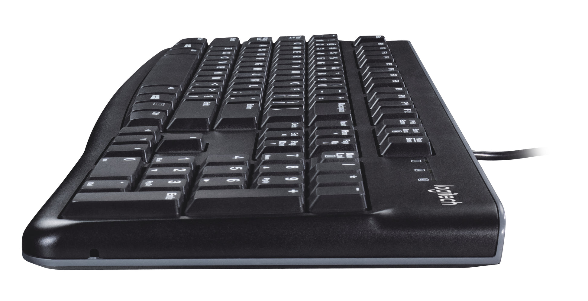 Logitech K120 – Tastatur – kabelgebunden, USB – AZERTY (BE) – Schwarz