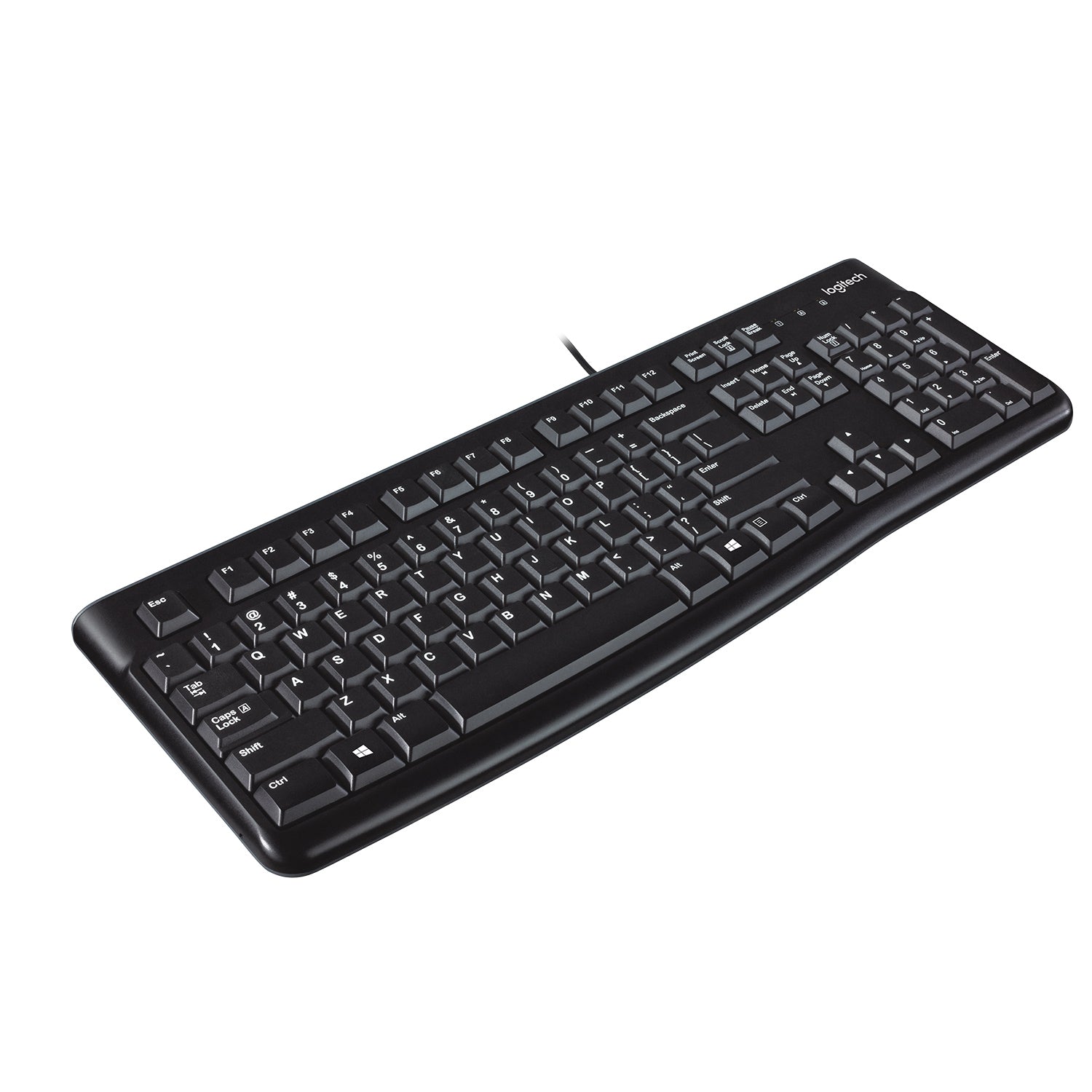 Logitech K120 – Tastatur – kabelgebunden, USB – AZERTY (BE) – Schwarz