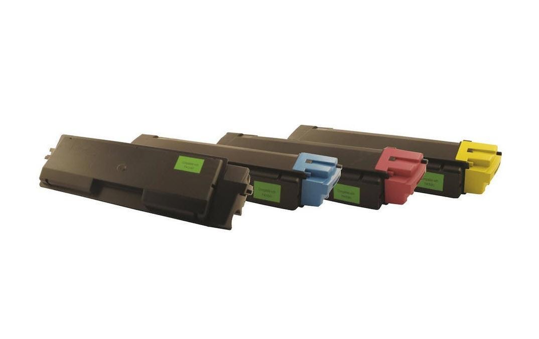 Peach Toner-Multipack TK-590 – BK/C/M/Y, schwarz 7000, C/M/Y 5000 Seiten – für Kyocera M 6026/6526 und andere