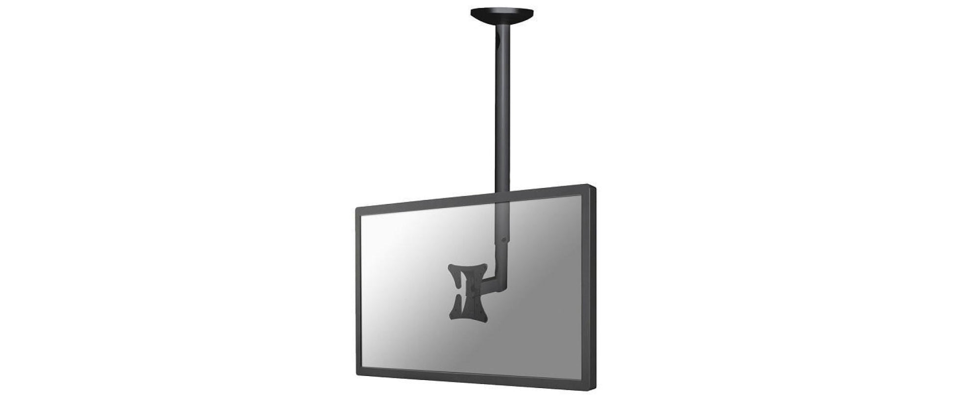 Neomounts Deckenhalterung – 10–30" – VESA 50×50–100×100 – bis 20 kg, Teleskopmast – FPMA-C050BLACK