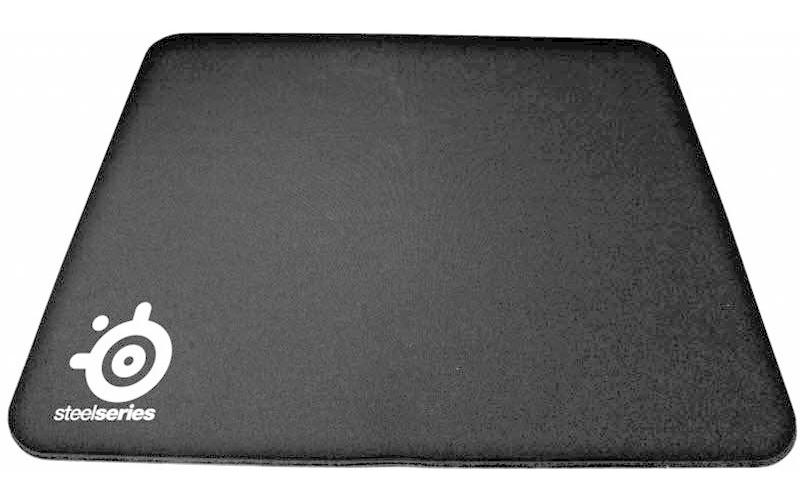 SteelSeries QcK+ – Mauspad – 450 × 400 mm, Schwarz, Anti-Rutsch-Basis