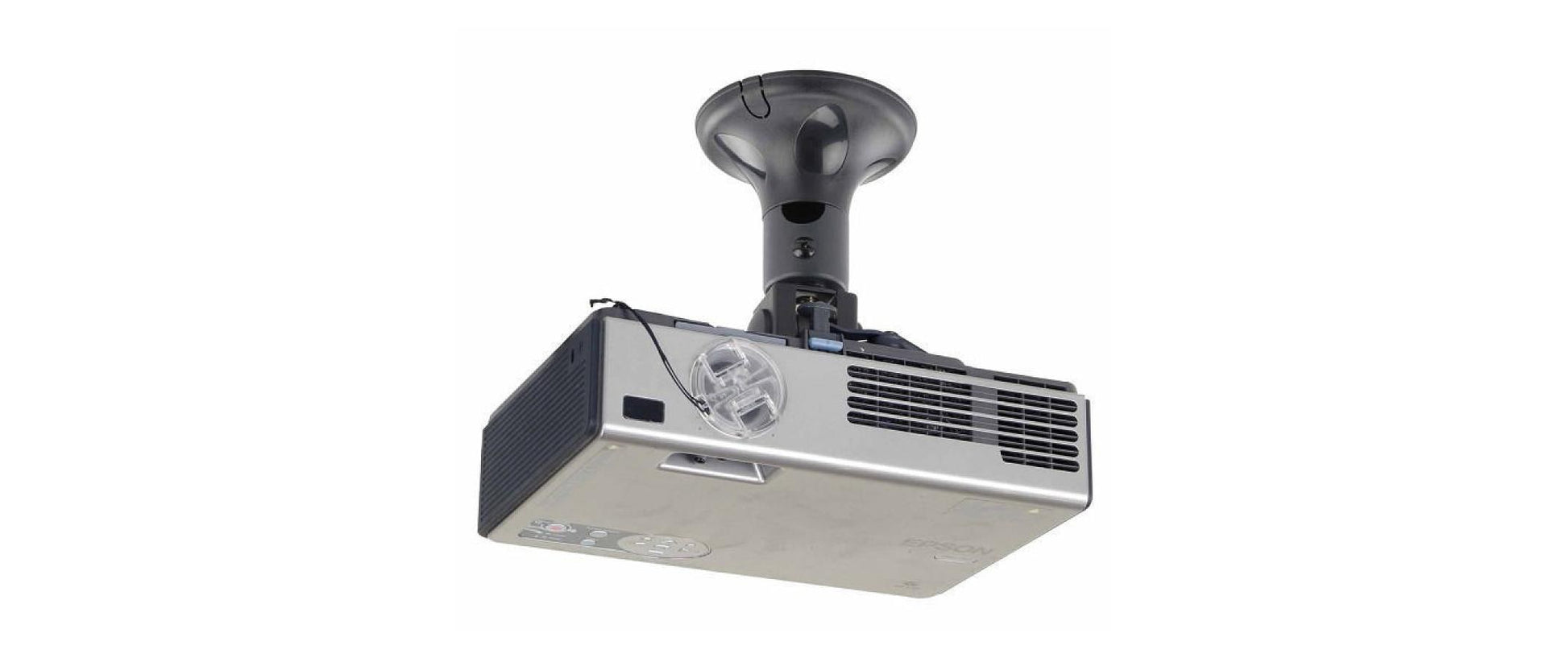 Neomounts BEAMER-C50 Projektor-Deckenhalterung – 18,5 cm, 10 kg, schwenkbar, neigbar, silber