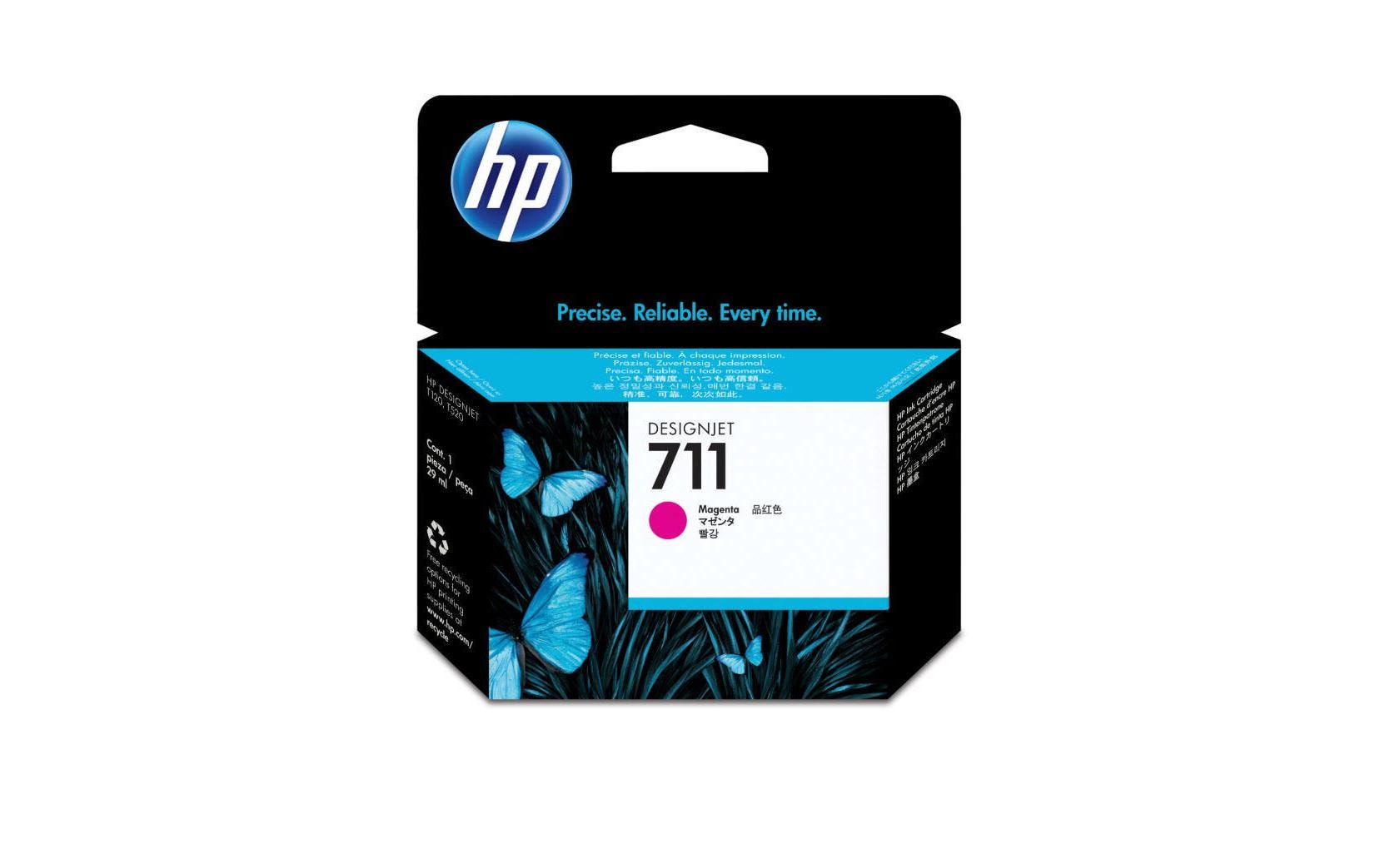 HP Tintenpatrone 711, Magenta, 29 ml