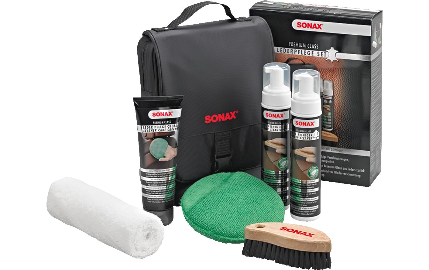Sonax Premium Class SX Lederpflege – 750 ml, Set (5-teilig)