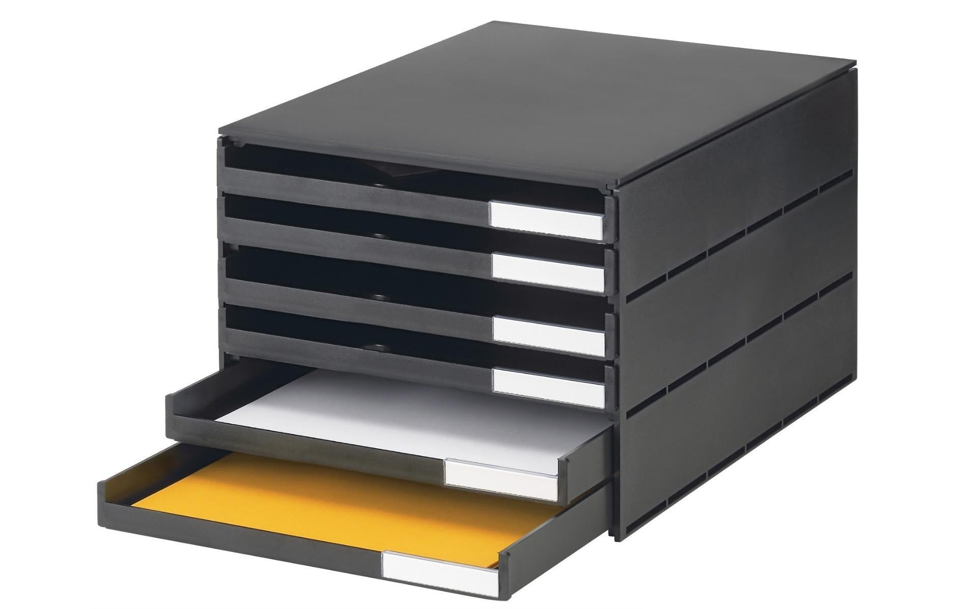 Styro Briefkorb – Kunststoff, Schwarz, Serie 14-8052.90