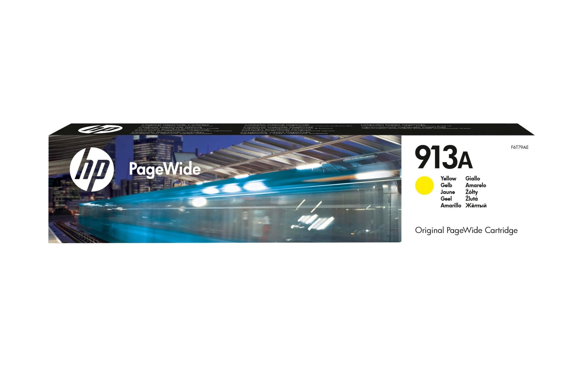 HP Tintenpatrone 913A, Gelb, 3'000 Seiten – für Tintenstrahldrucker/Multifunktionsgeräte