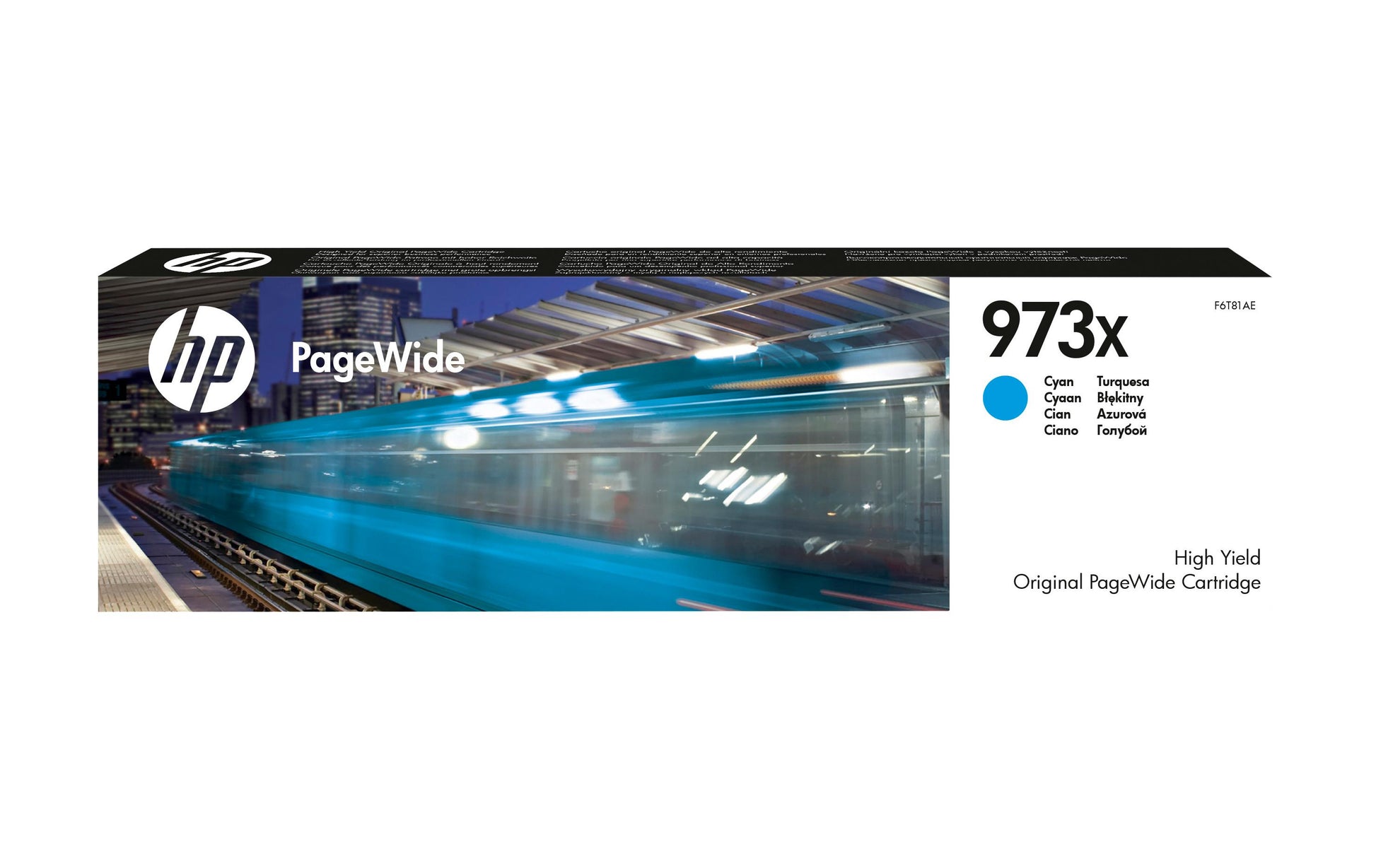 HP Tintenpatrone 973X, cyan, 7'000 Seiten – für Tintenstrahldrucker und Multifunktionsgeräte