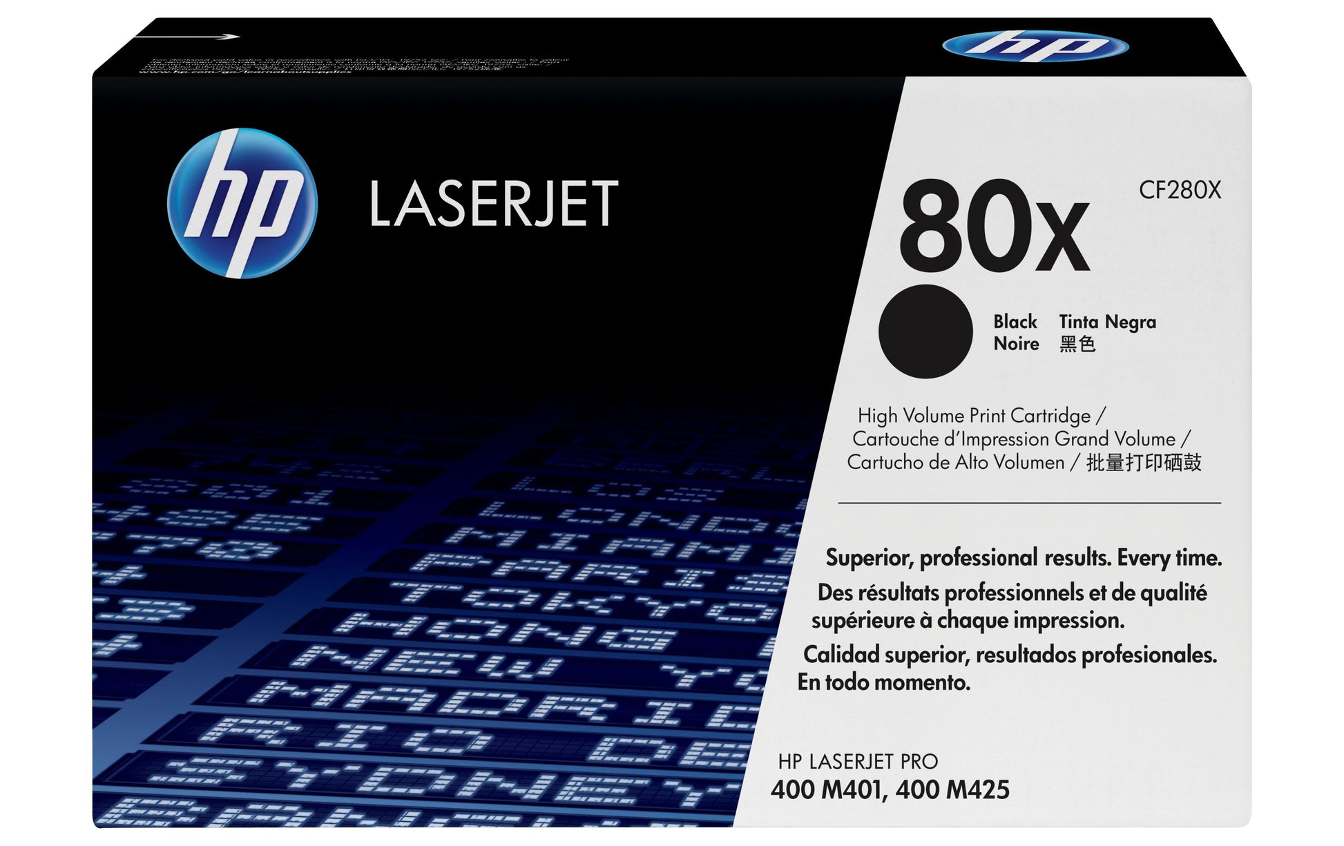 HP Toner 80X – schwarz, 6900 Seiten