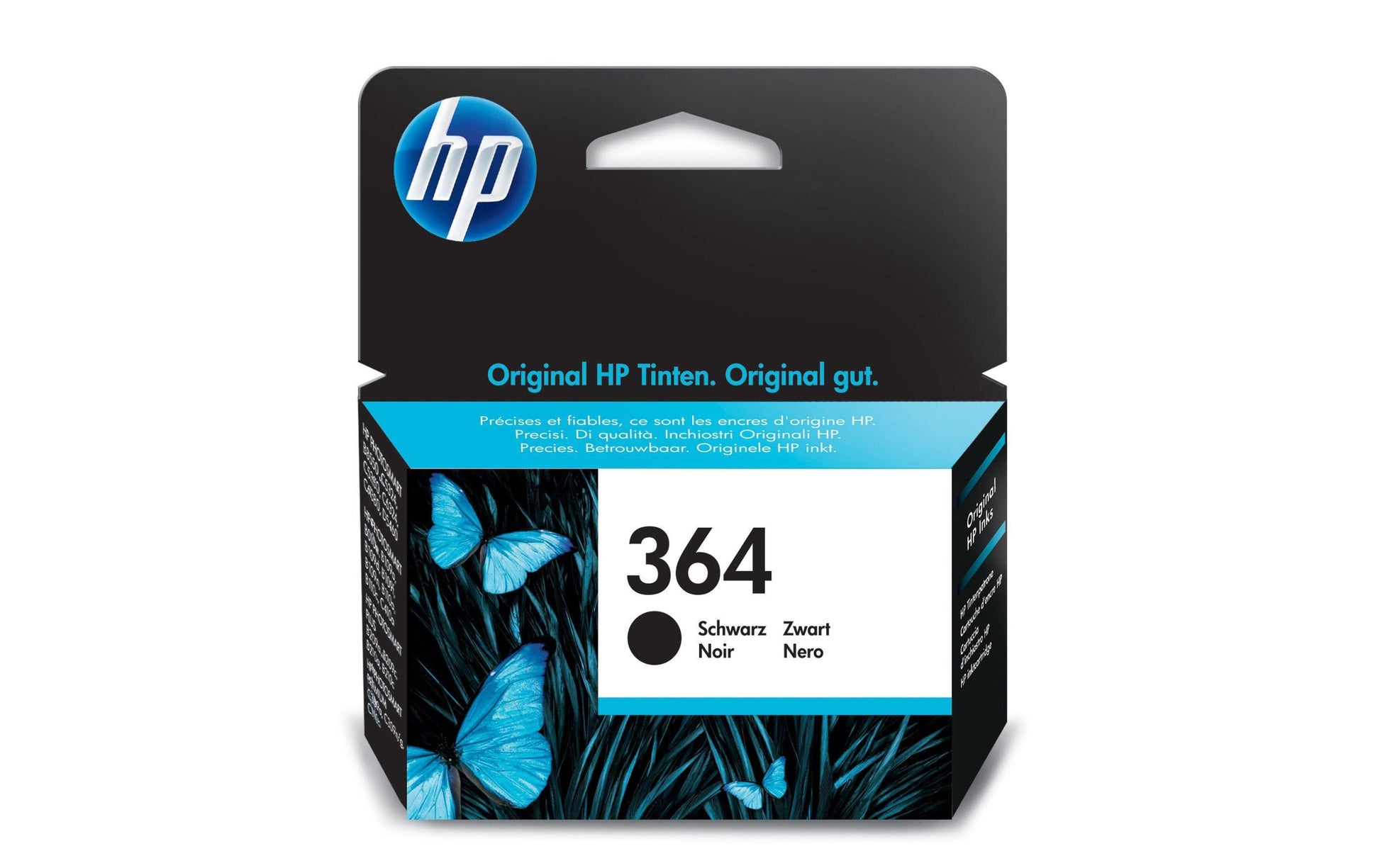HP Tintenpatrone 364, Schwarz – für Tintenstrahldrucker/Multifunktionsgeräte