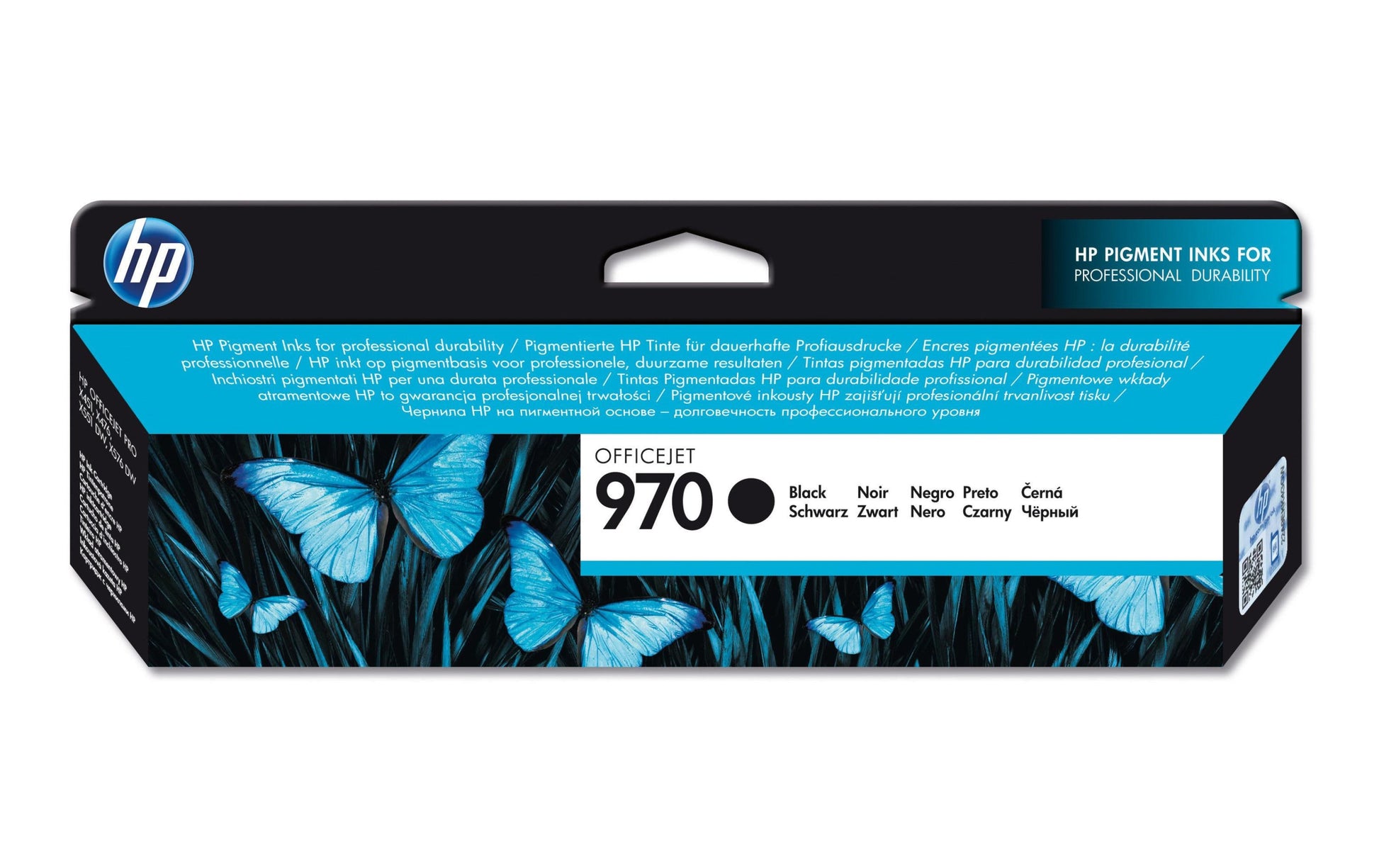 HP Tintenpatrone 970, Schwarz, 3'000 Seiten – für HP
