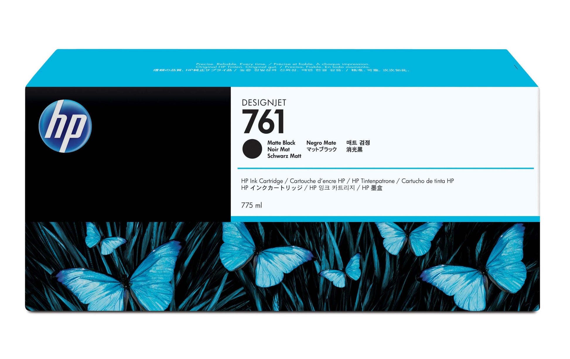HP Tintenpatrone 761, Schwarz