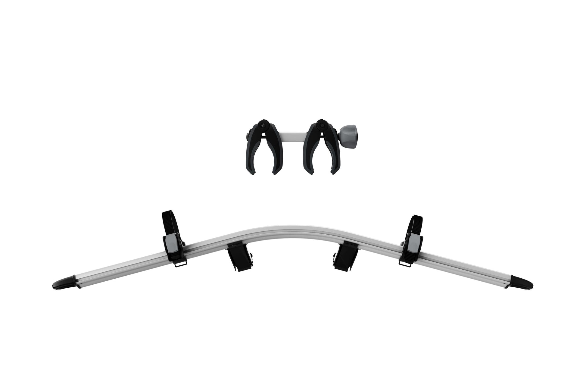 Thule Fahrradträger-Adapter – für Fahrradträger (hinterer Anbau) – 1 Stk. – Rahmen 22–80 mm, 25 kg – Silber