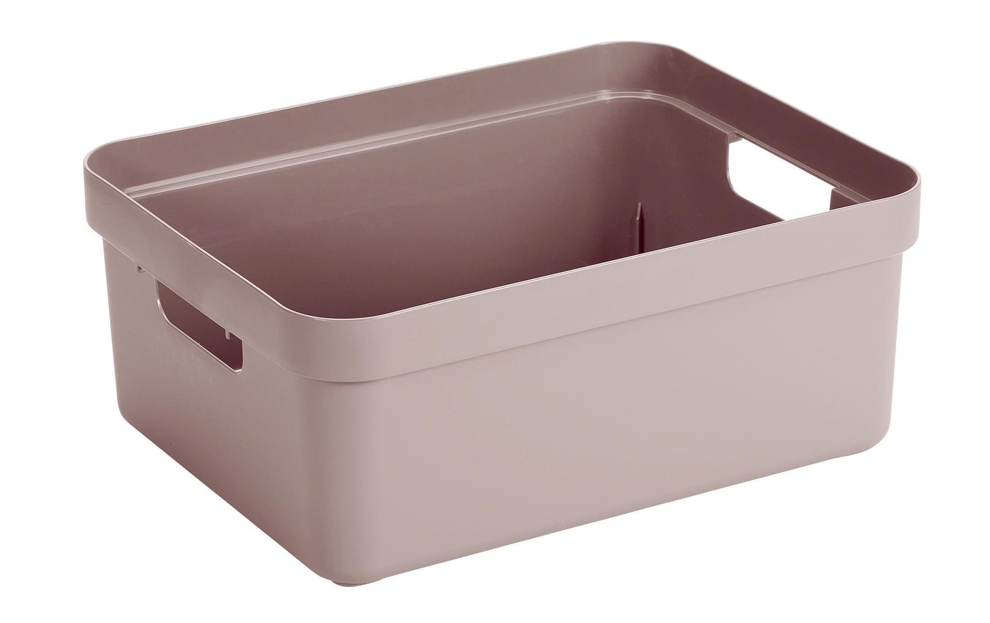 Sunware Sigma home Aufbewahrungsbox 24 L (mit Deckel) – Kunststoff – Rosa – 355 × 183 × 453 mm