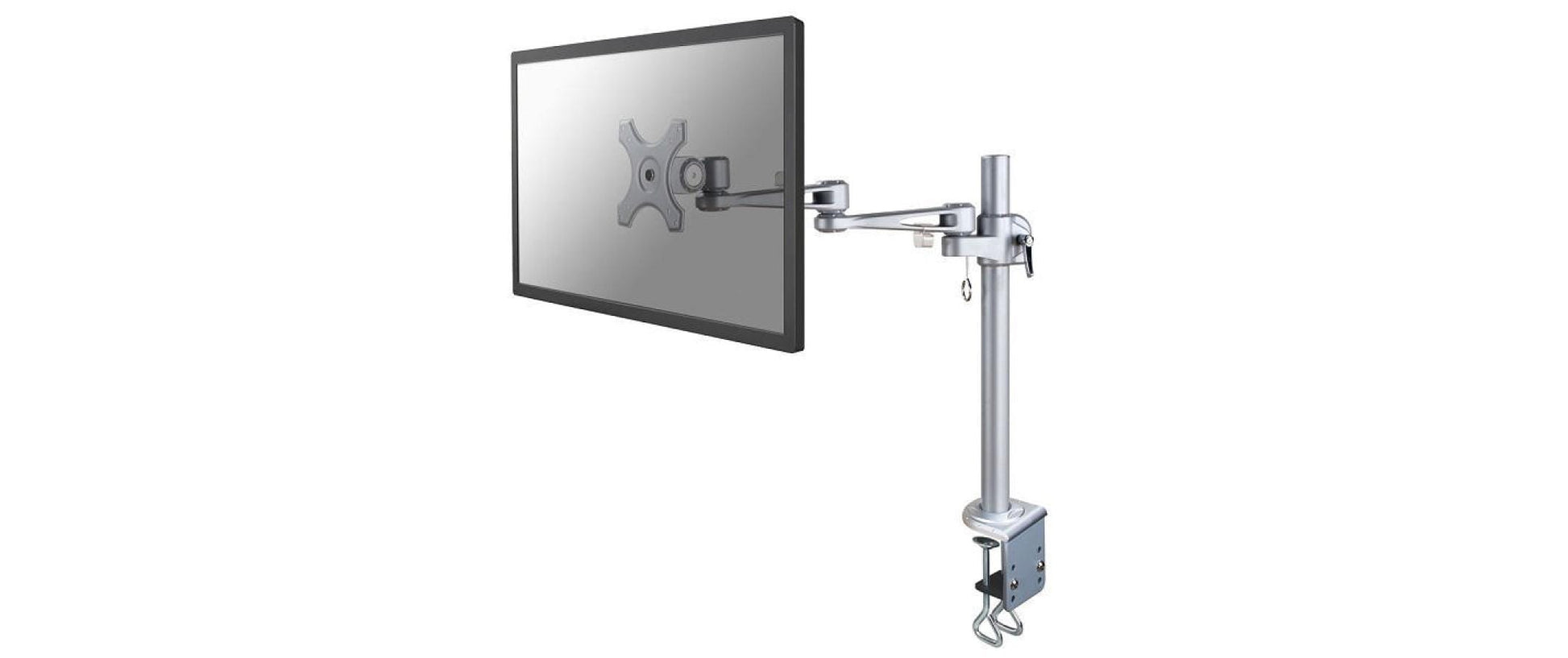 Neomounts FPMA-D935 – Monitorarm, Tischklemme, bis 30", VESA 75 × 75/100 × 100 mm, 10 kg, schwarz